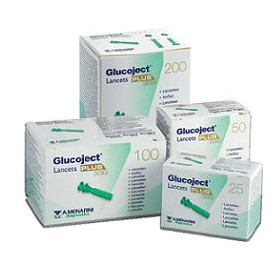 Glucoject Lancets Plus G33 25p