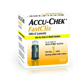 Accu-chek Fastclix 100+2lanc