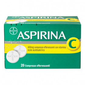 Aspirina C 20 Compresse Effervescenti 400+240mg