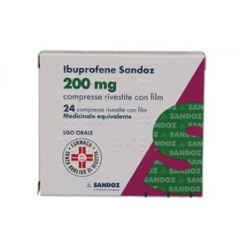 Ibuprofene San*24cpr Riv 200mg