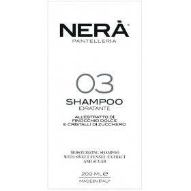 Nera' 03 Shampoo Idratante Estratto Fnocchio Dolce E Cristalli Zucchero 200 Ml