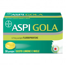 Aspi Gola*16 Pastiglie 8,75 Mg Limone Miele