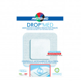 Medicazione M-aid Drop Med 10 X 10 Cm 5 Pezzi