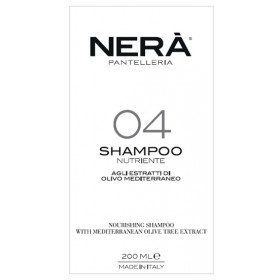 Nera' 04 Shampoo Nutriente Estratti Olivo Mediterraneo 200 Ml