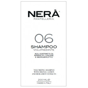 Nera' 06 Shampoo Volumizzante Estratti Arancio Limone E Bergamotto 200 Ml