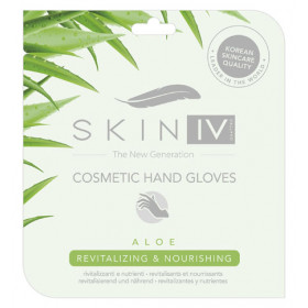 Skin Iv Aloe Cosmetic Hand Gloves Monouso Rivitalizzanti E Ntrienti 27 G
