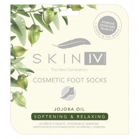 Skin Iv Jojoba Oil Cosmetic Foot Socks Monouso Emollienti Erilassanti 31 G