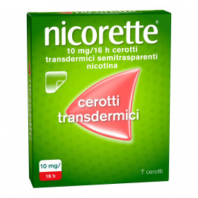 Nicorette*7 Cerotti Transd 10 Mg/16 Ore