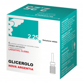 Glicerolo (nova Argentia)*prima Infanzia 6 Contenitori Monodose 2,25 G Soluz Rett Con Camomilla E Malva