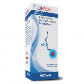 Fluibron Gola*spray Mucosa Orale 15 Ml 0,25%