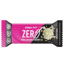 Pink Fit Bar Zero Mousse Cocco Bianco 30 G