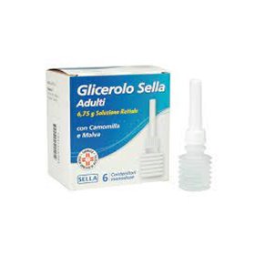 Glicerolo (sella)*ad 12 Contenitori Monodose 6,75 G Soluz Rett Con Camomilla E Malva