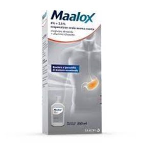 Maalox*orale Sosp 250 Ml 4% + 3,5% Aroma Menta