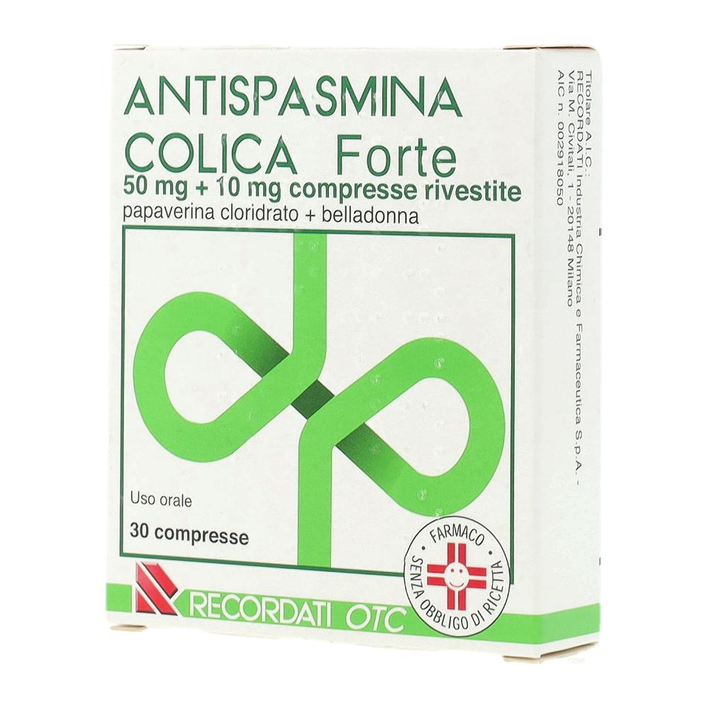 ANTISPASMINA COLICA*FORTE 30 cpr riv 10 mg + 50 mg