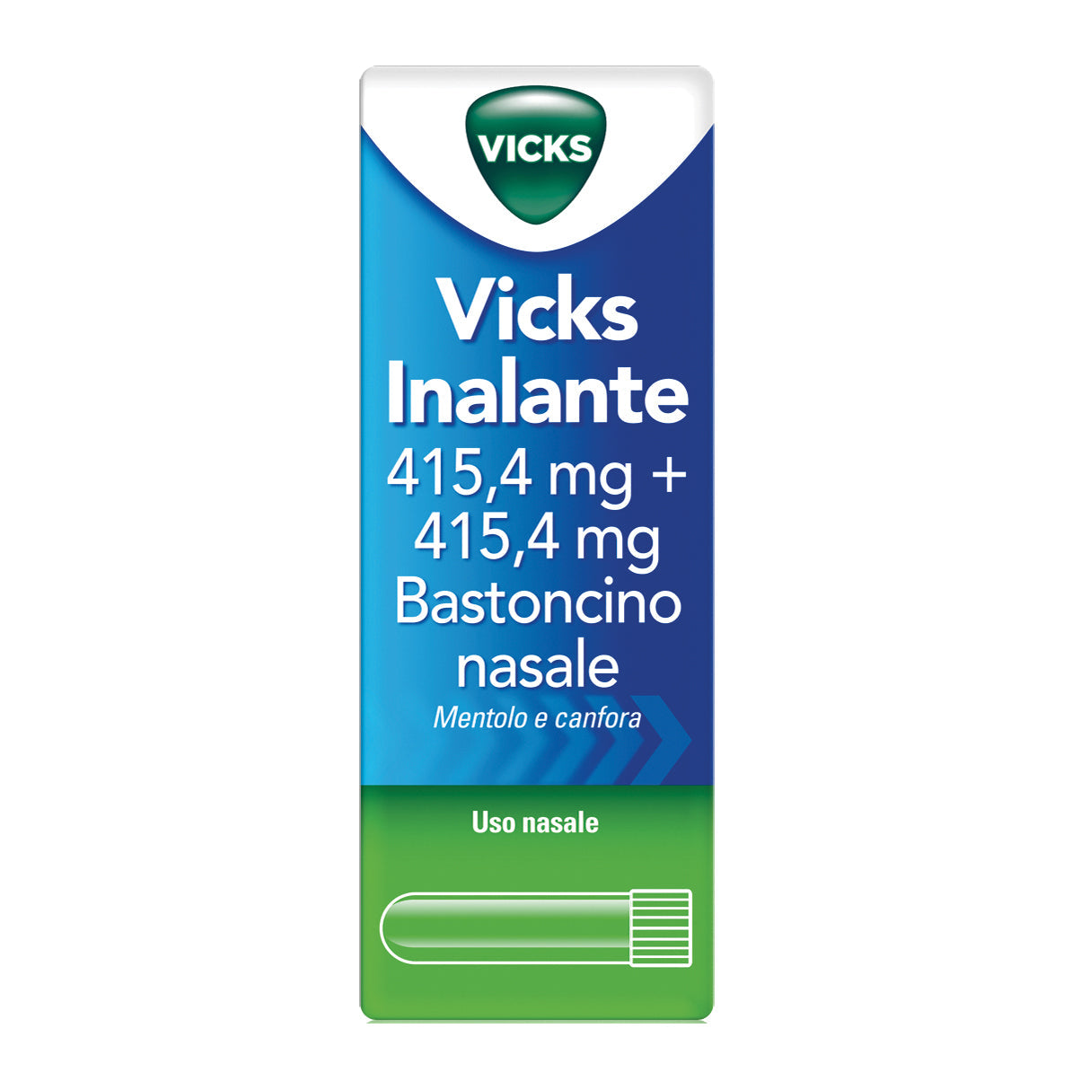 VICKS INALANTE*rinol 1 bastoncino nasale 415,4 mg + 415,4 mg
