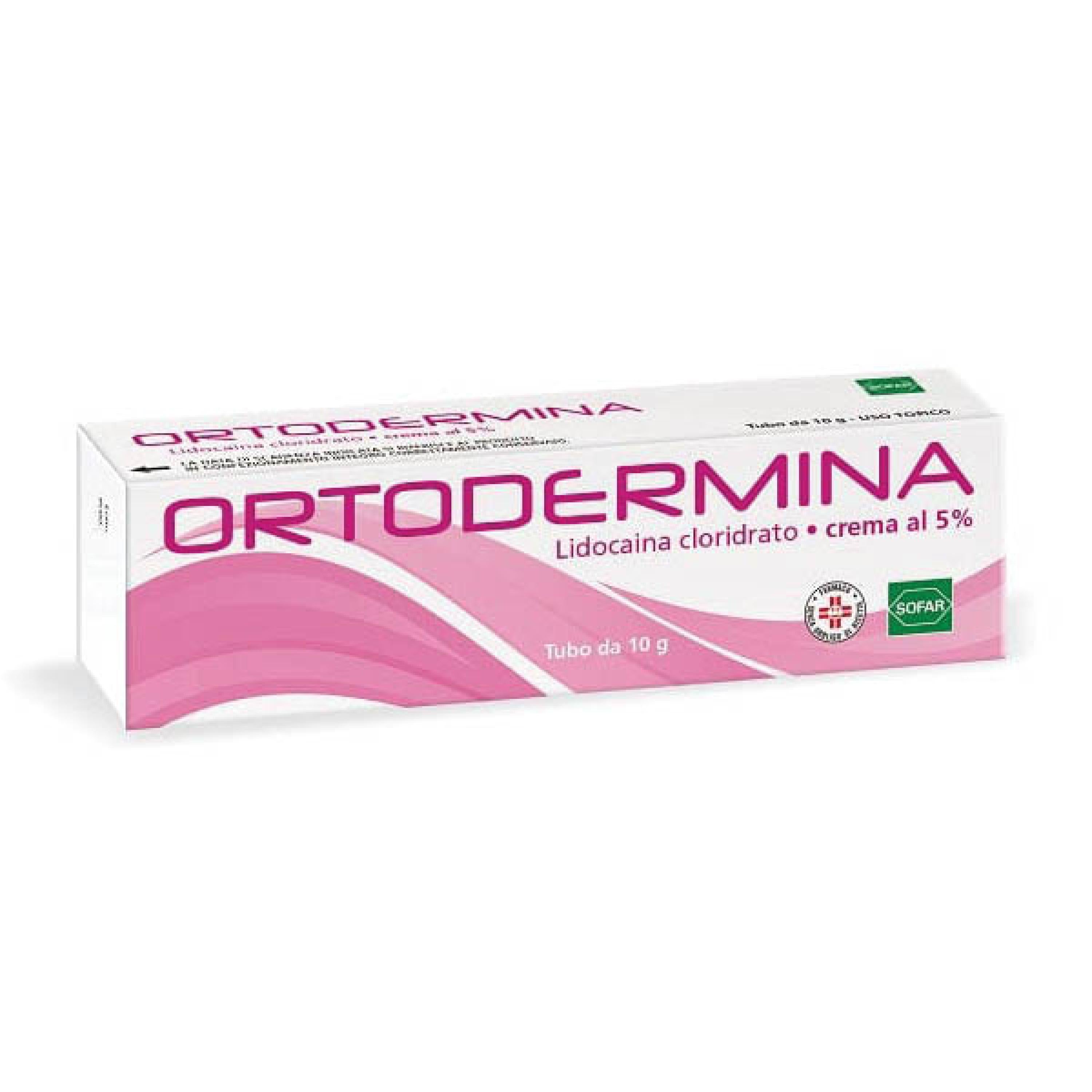 ORTODERMINA*crema derm 10 g 5%