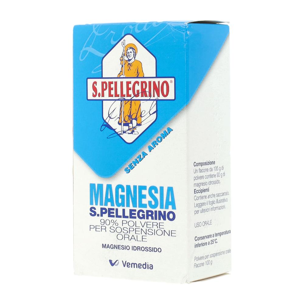 MAGNESIA SAN PELLEGRINO*orale polv 100 g 90%