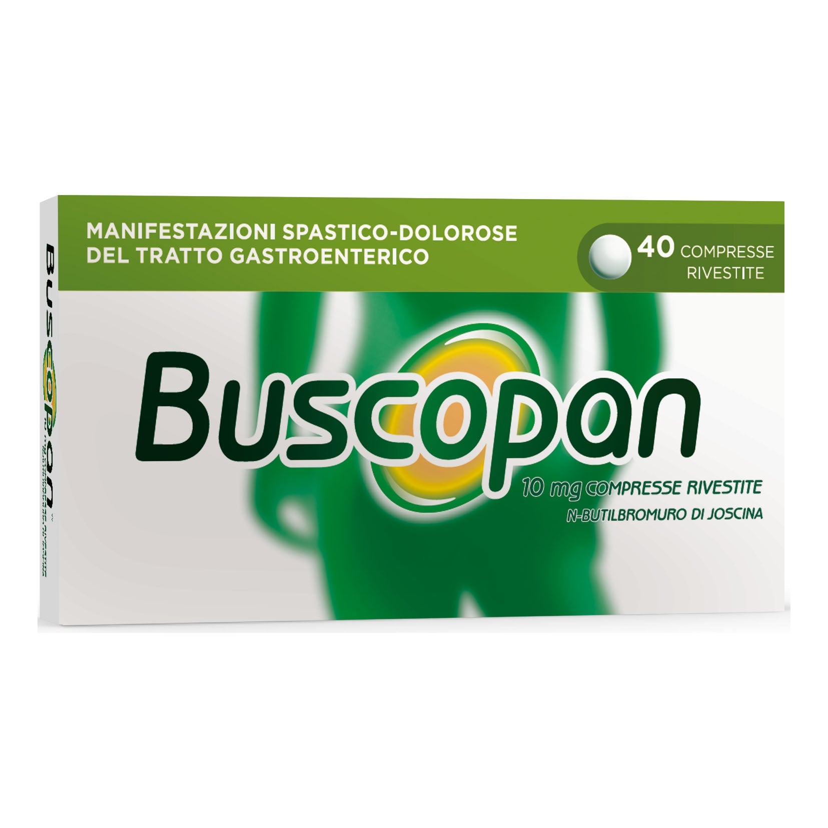 BUSCOPAN*40 cpr riv 10 mg