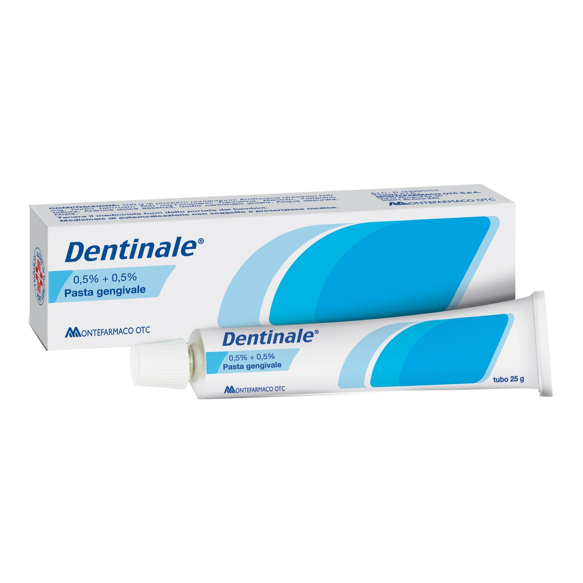 DENTINALE*pasta gengivale 25 g 0,5% + 0,5%