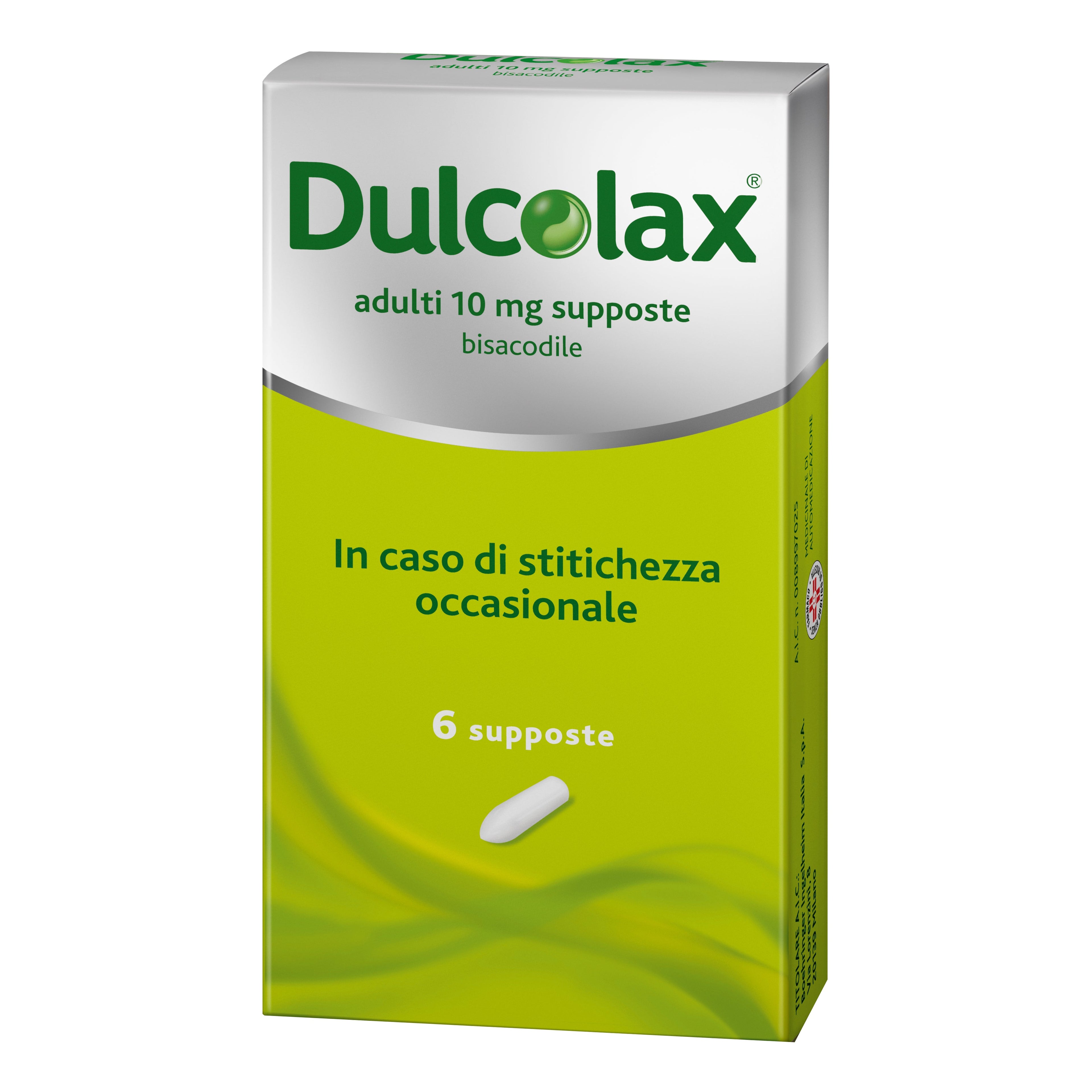 DULCOLAX*AD 6 supp 10 mg