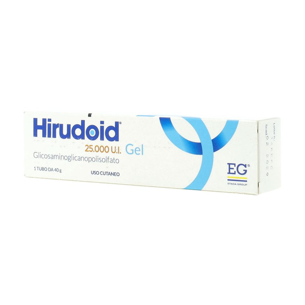 HIRUDOID*gel derm 40 g 0,3% 25.000 UI
