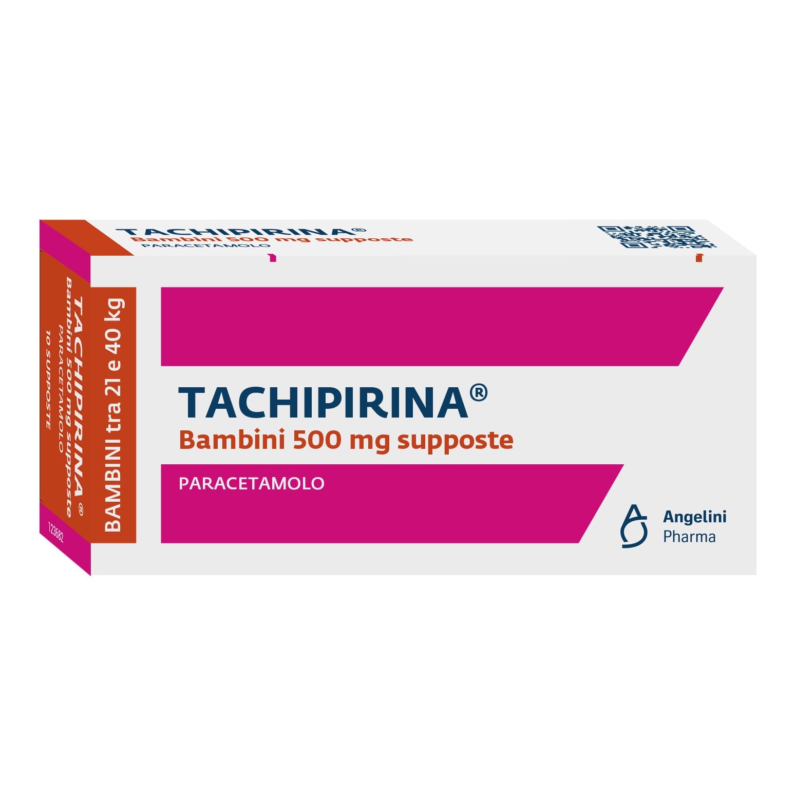 TACHIPIRINA*BB 10 supp 500 mg