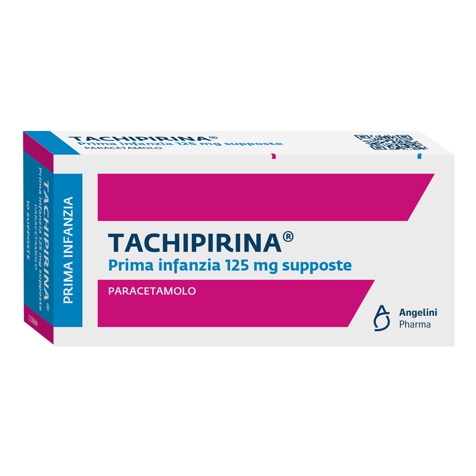 TACHIPIRINA*PRIMA INFANZIA 10 supp 125 mg