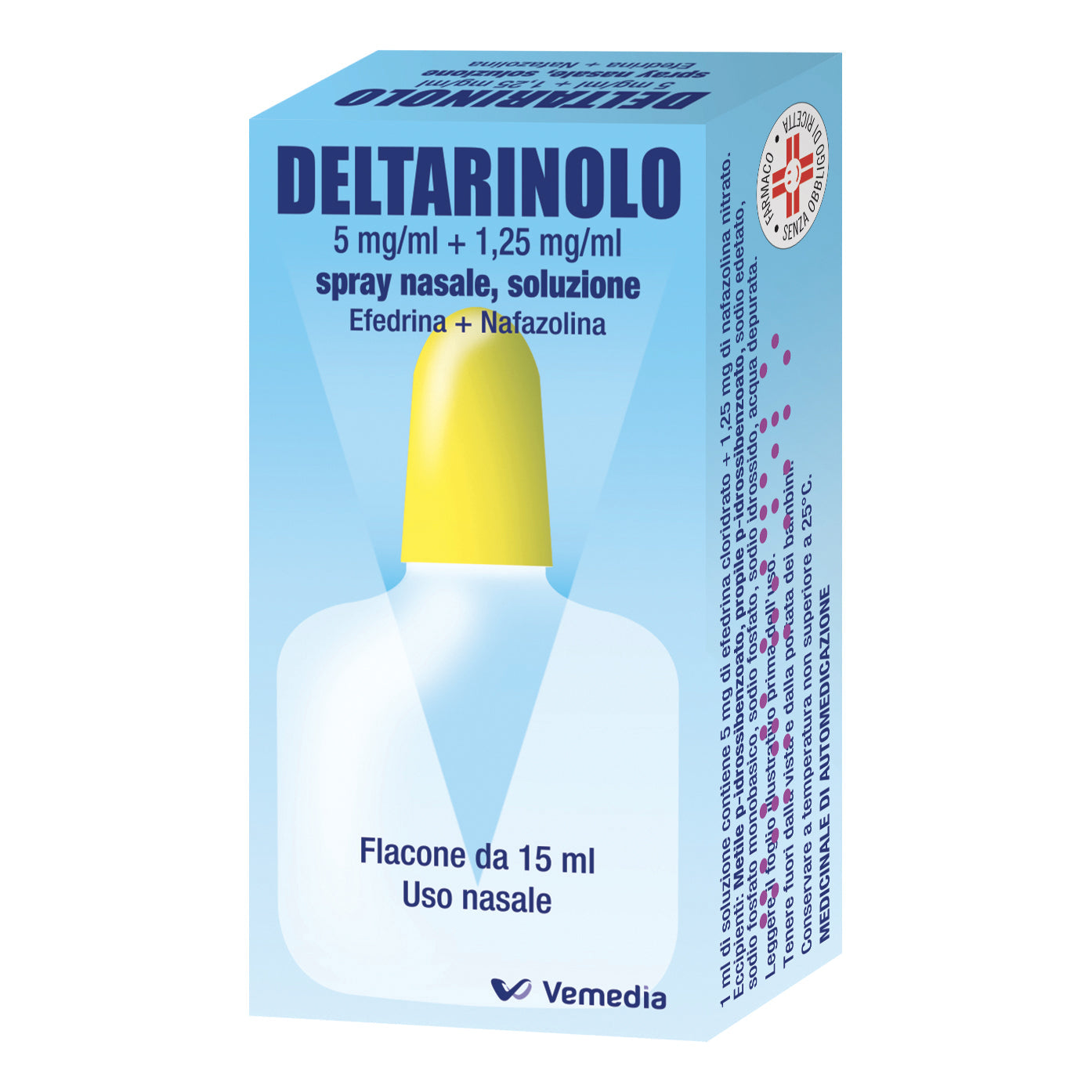 DELTARINOLO*spray nasale 15 ml 0,5% + 0,125%