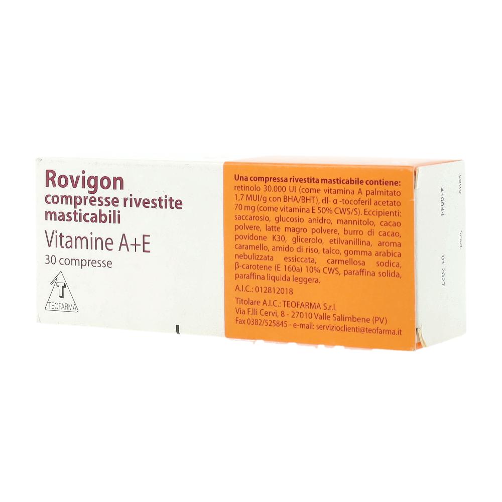 ROVIGON*30 cpr riv mast 30.000 UI + 70 mg