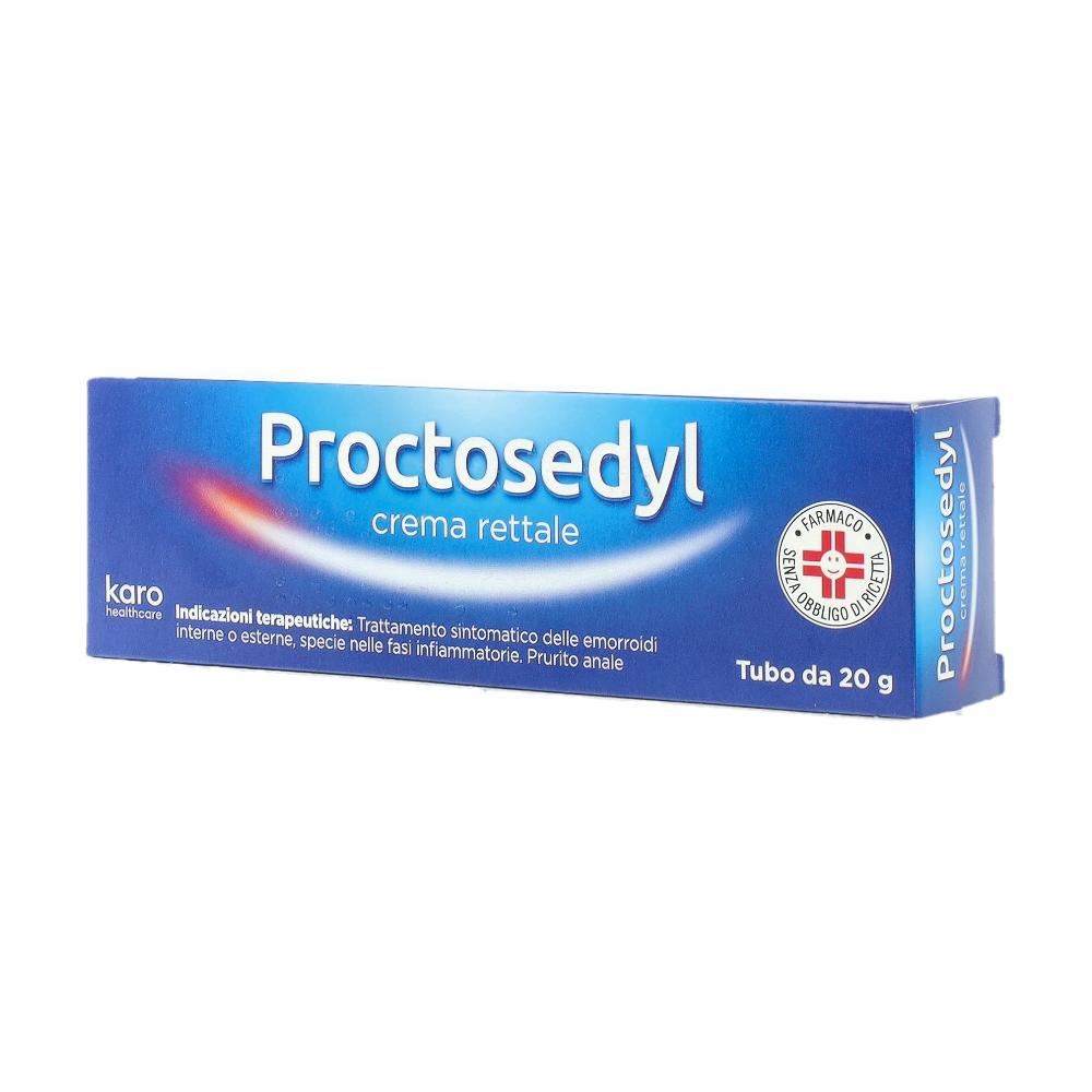 PROCTOSEDYL*crema rettale 20 g