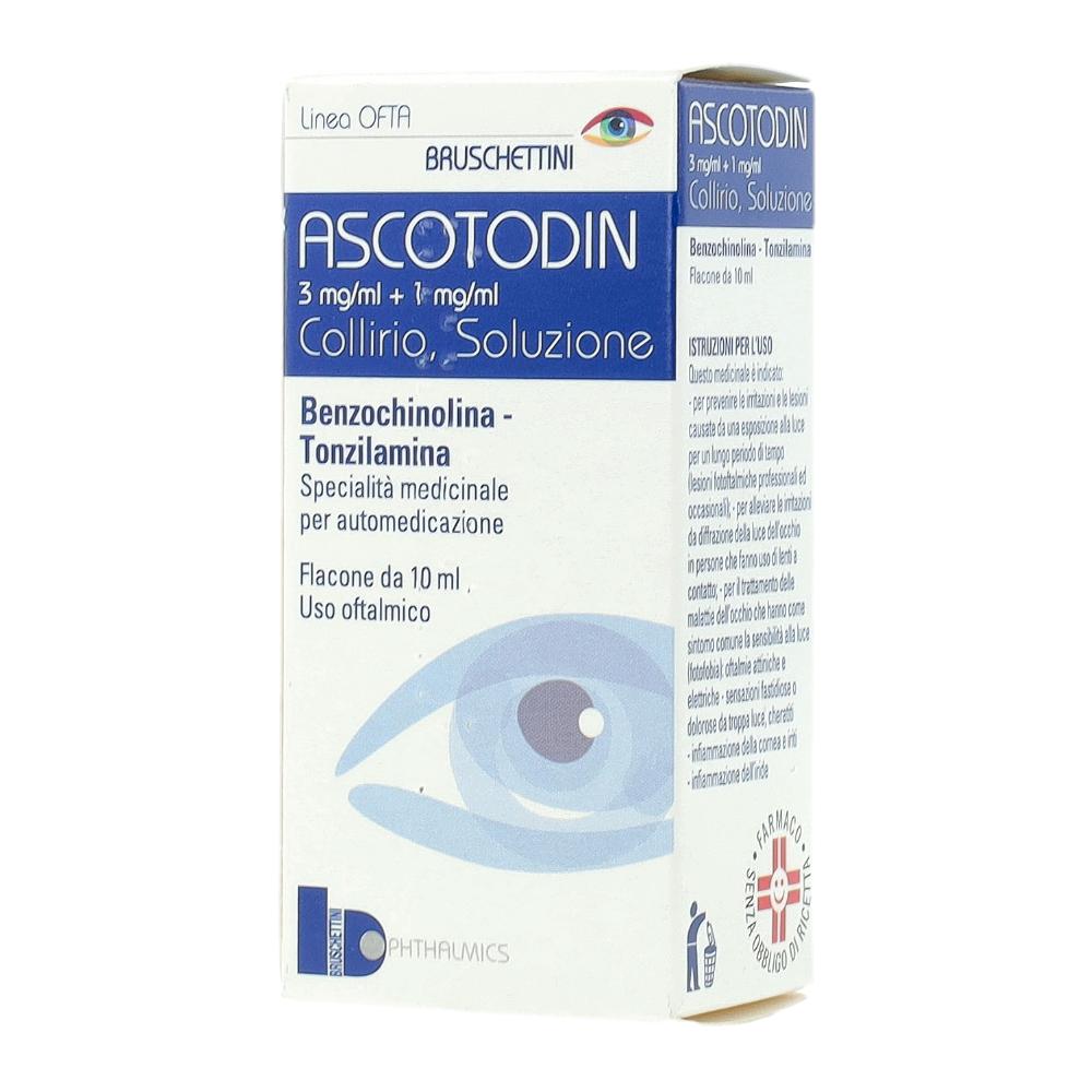 ASCOTODIN*collirio 3 mg/ml + 1 mg/ml 10 ml