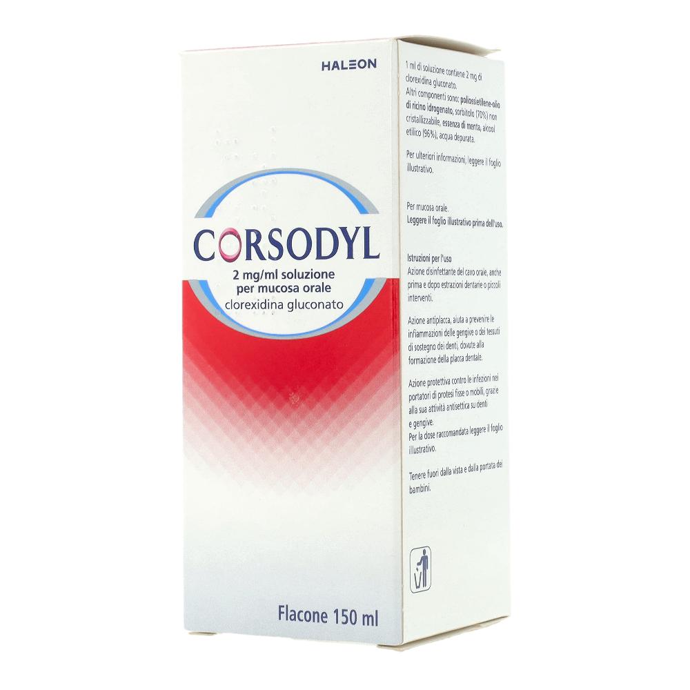CORSODYL*collut 150 ml 200 mg/100 ml