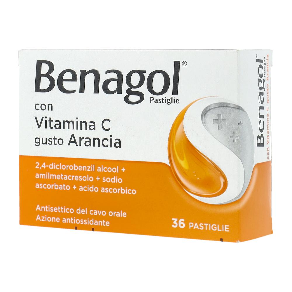 BENAGOL VITAMINA C*36 pastiglie arancia