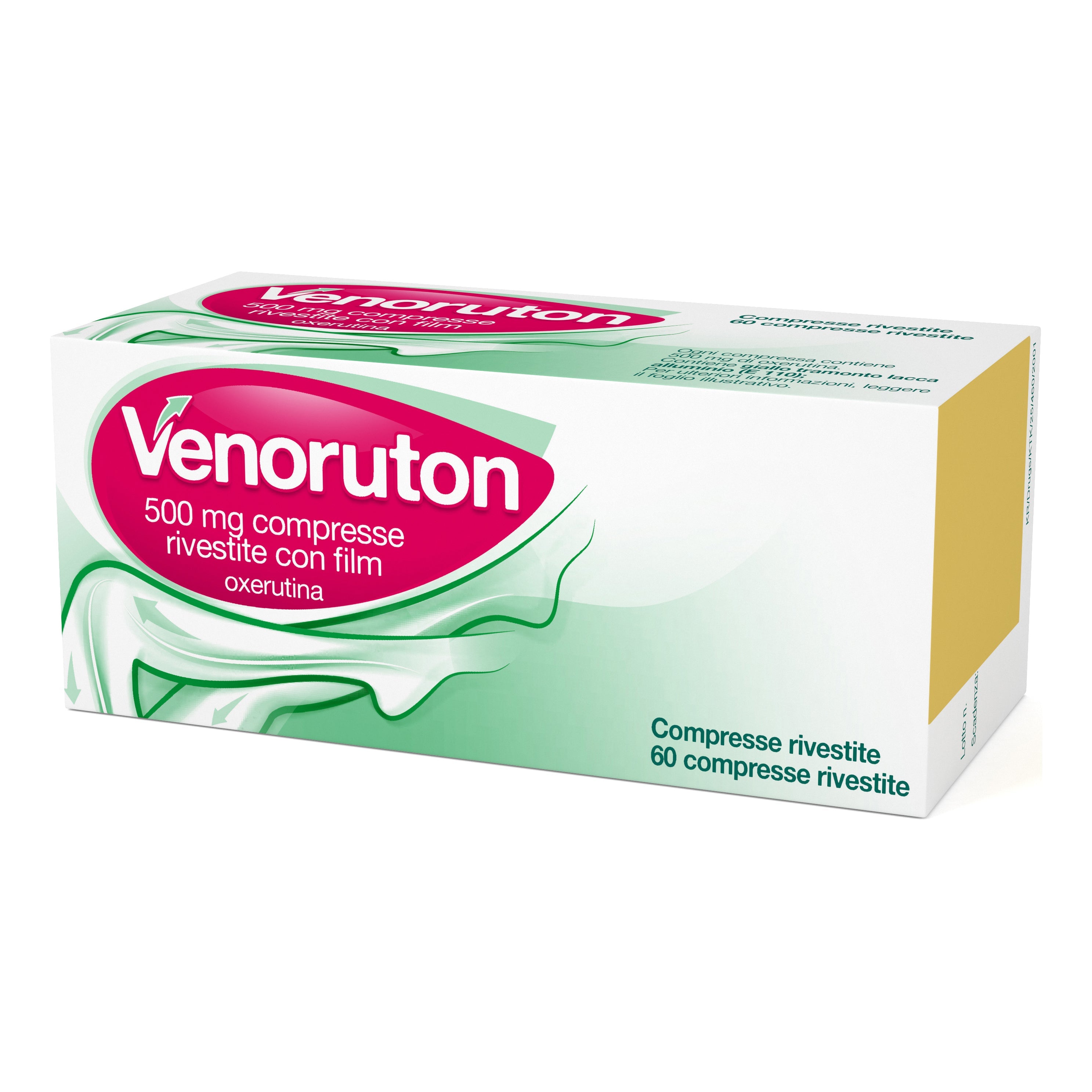 VENORUTON*60 cpr riv 500 mg