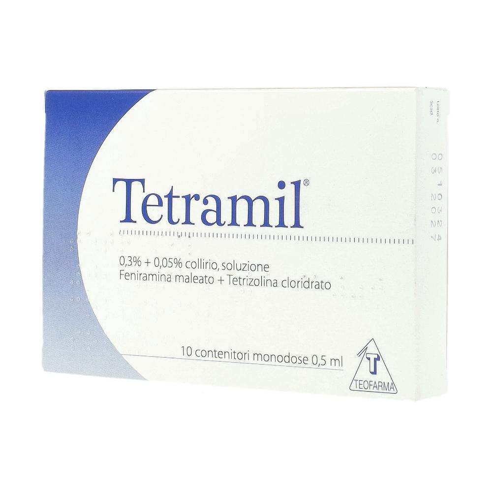 TETRAMIL*10 monod collirio 0,5 ml 0,3% + 0,05%