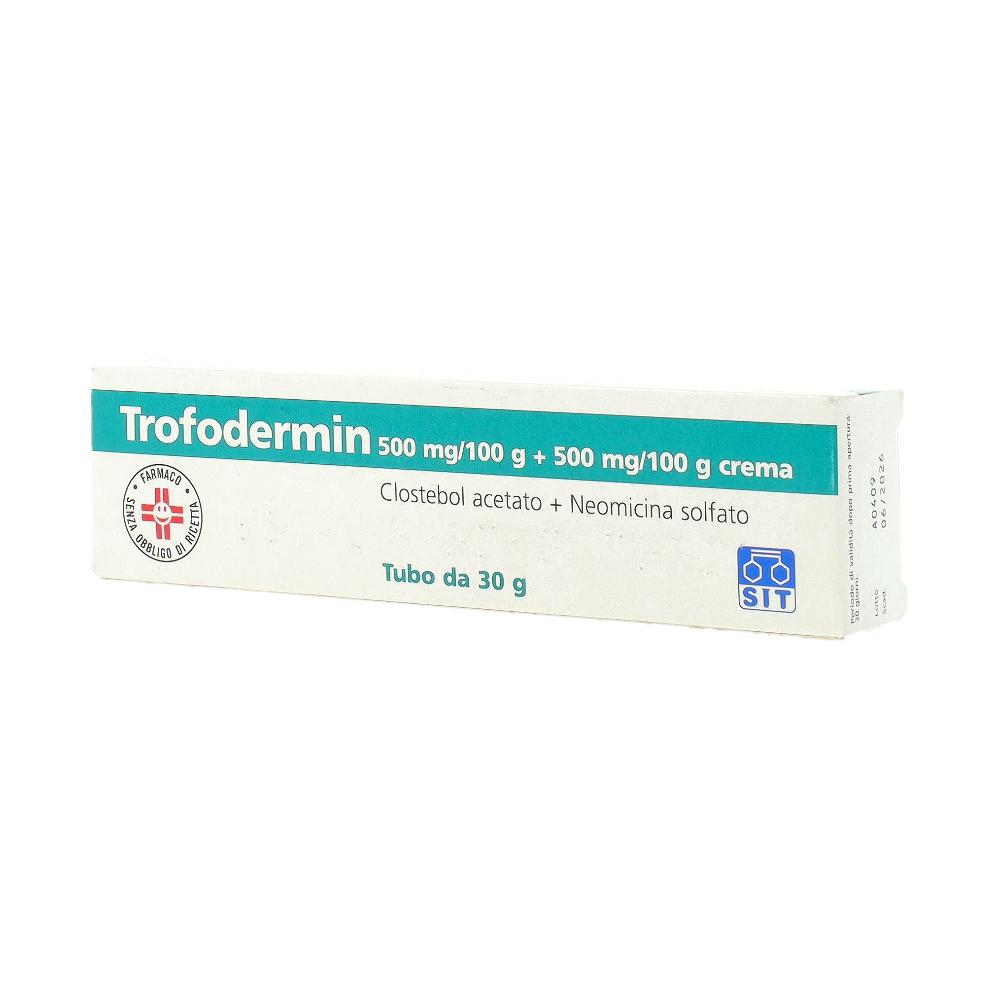 TROFODERMIN*crema derm 30 g 0,5 g+0,5 g/100 g