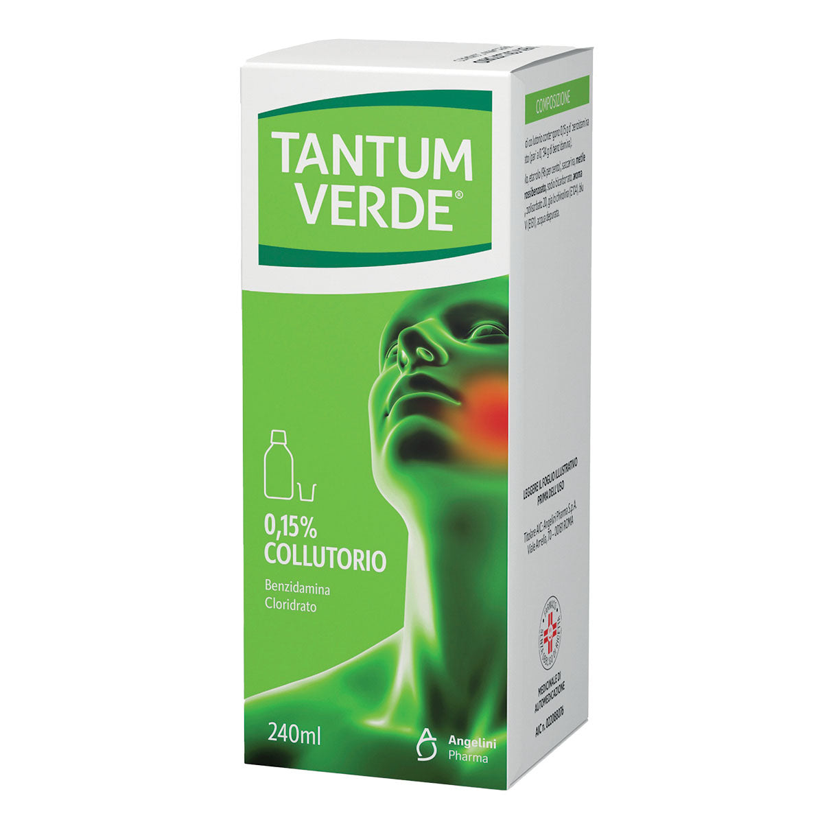 TANTUM VERDE*collutorio 240 ml 0,15%