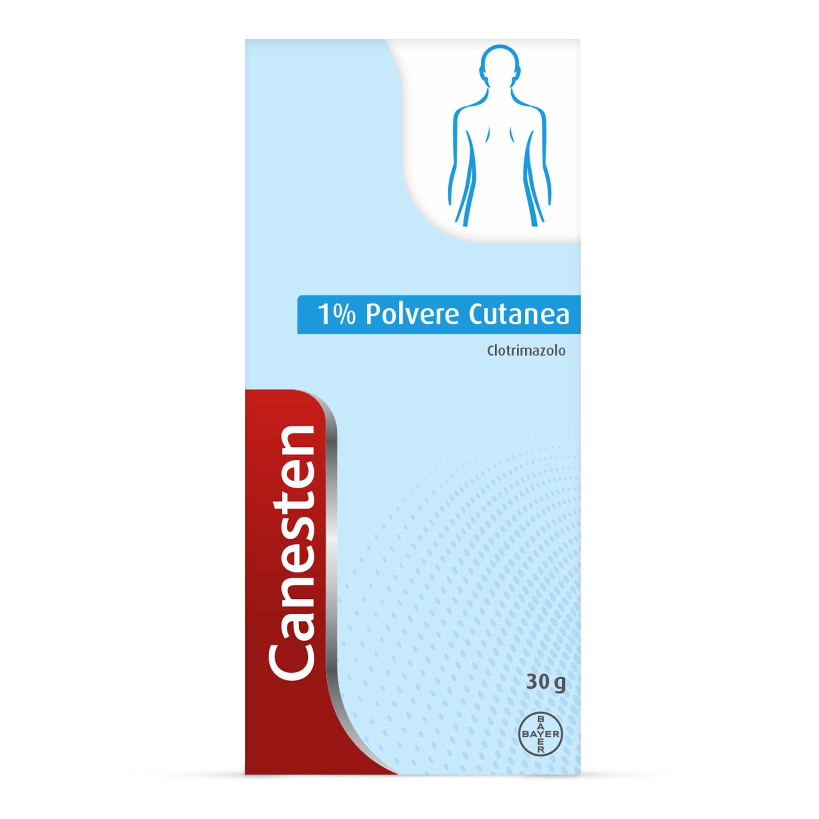 CANESTEN*polv cutanea 30 g 1%