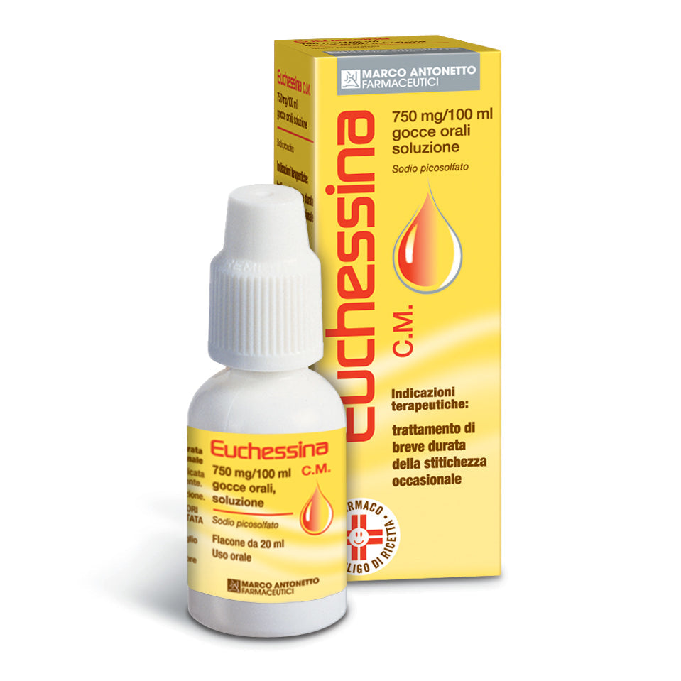 EUCHESSINA C.M.*orale gtt 20 ml 750 mg/100 ml
