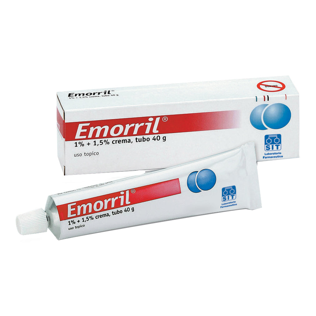 EMORRIL*crema rett 40 g 1% + 1,5%