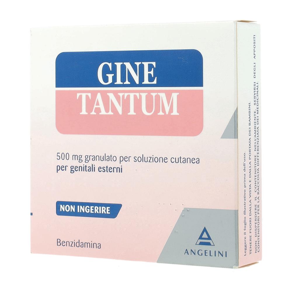 GINETANTUM*10 bust polv vag 500 mg