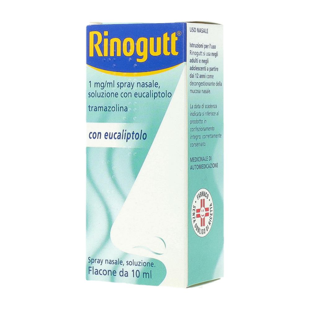 RINOGUTT*spray nasale 10 ml 1 mg/ml con eucaliptolo