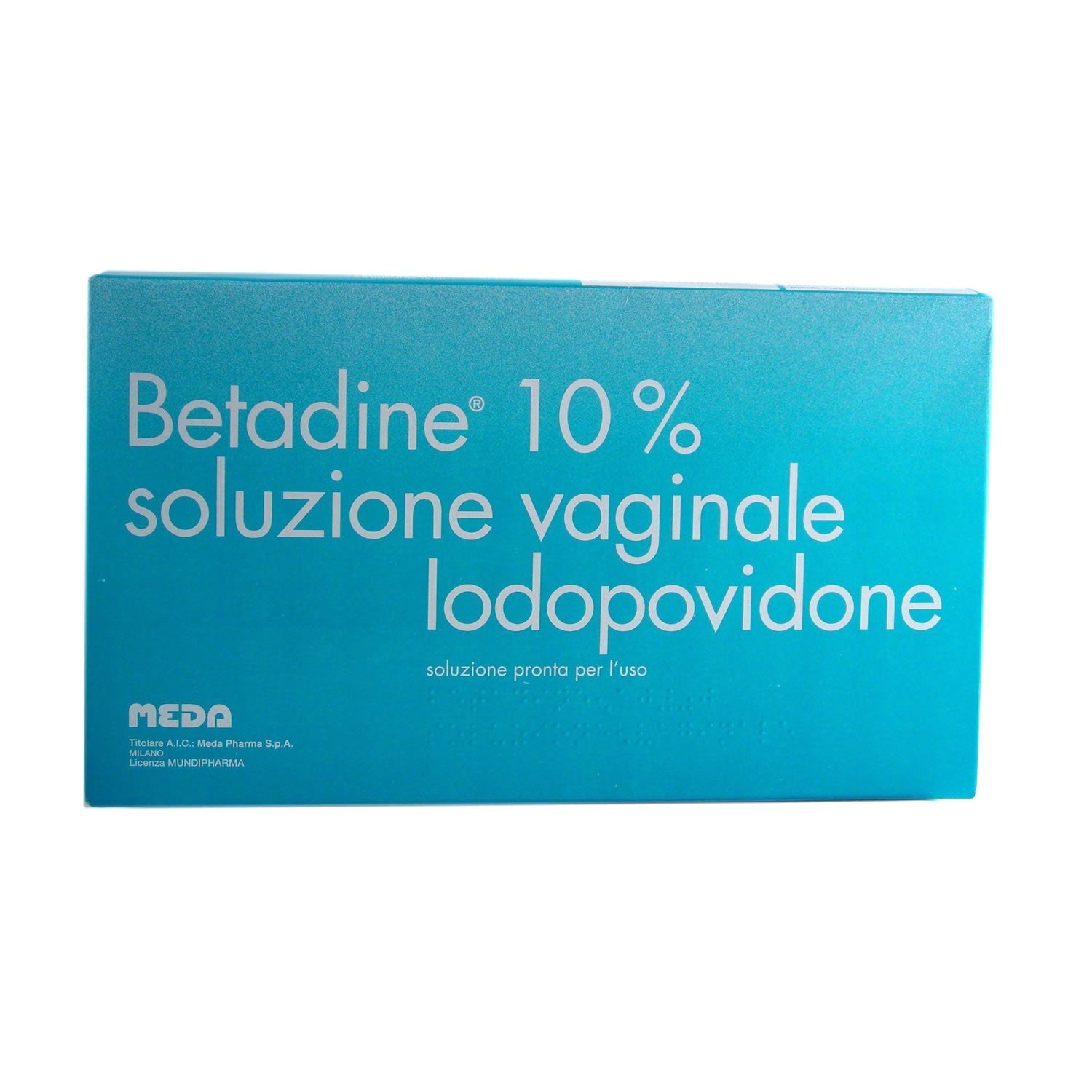 BETADINE*soluz vag 5 flaconi + 5 fiale 10 ml 10% + 5 cannule