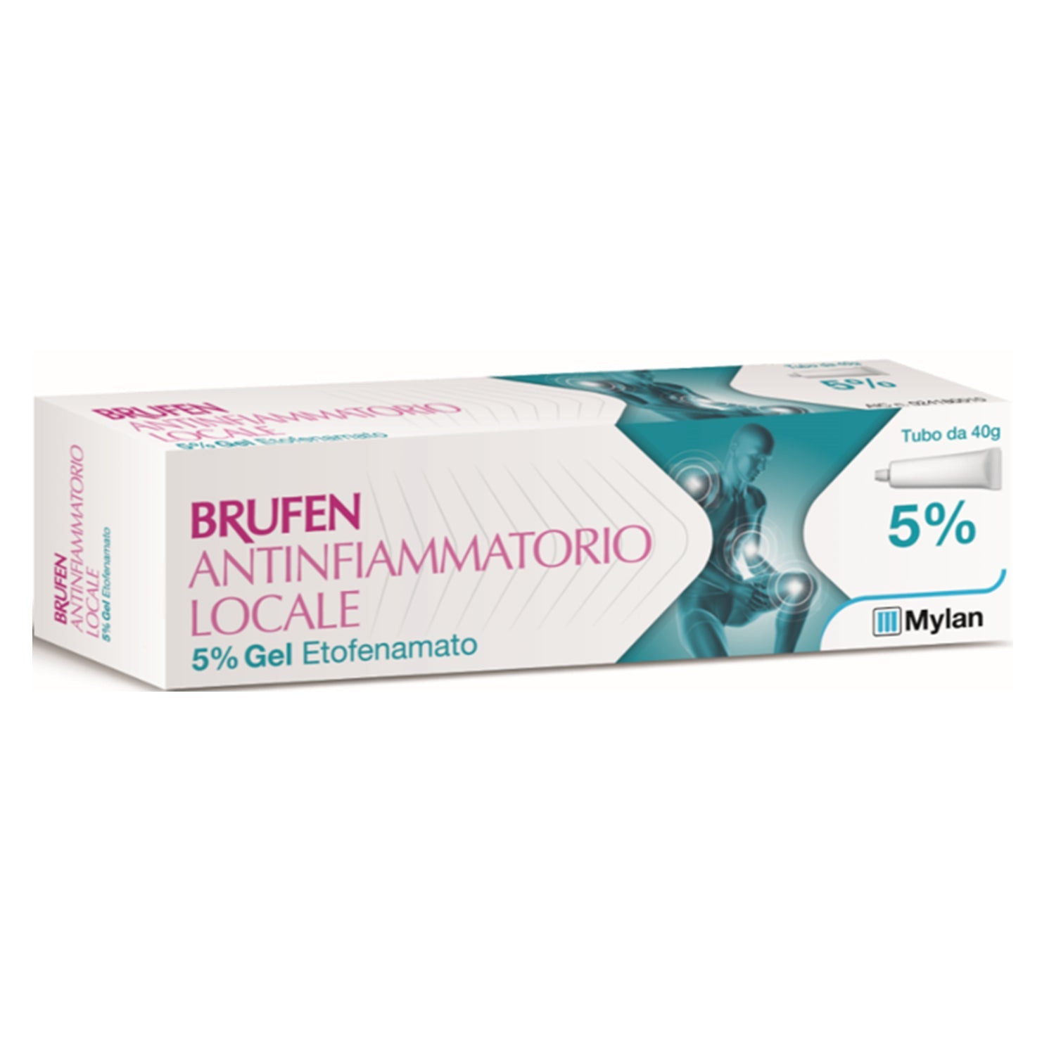 BRUFEN ANTINFIAMMATORIO LOCALE*gel 40 g 5%