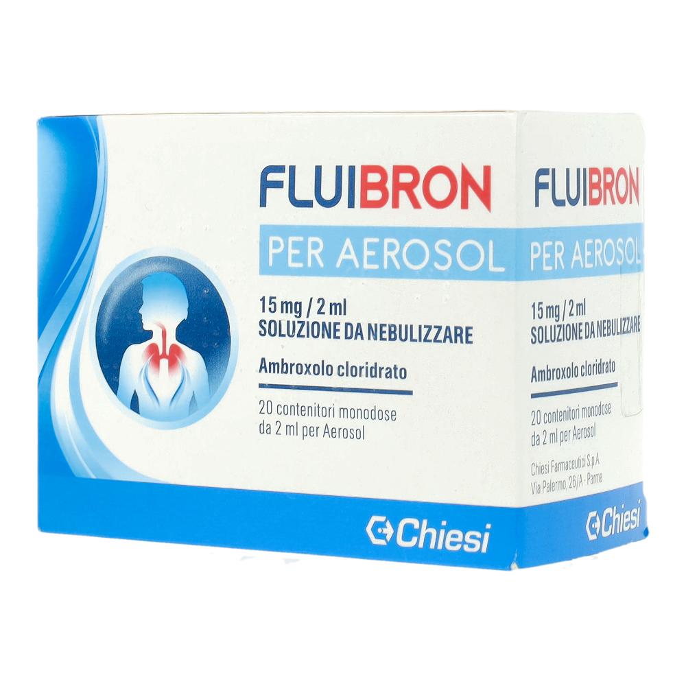 FLUIBRON*soluz nebul 20 fiale 15 mg 2 ml