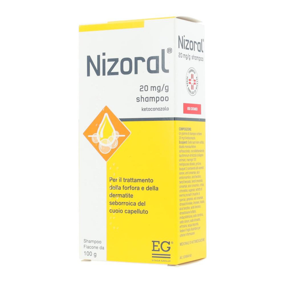 NIZORAL*shampoo 100 g 20 mg/g