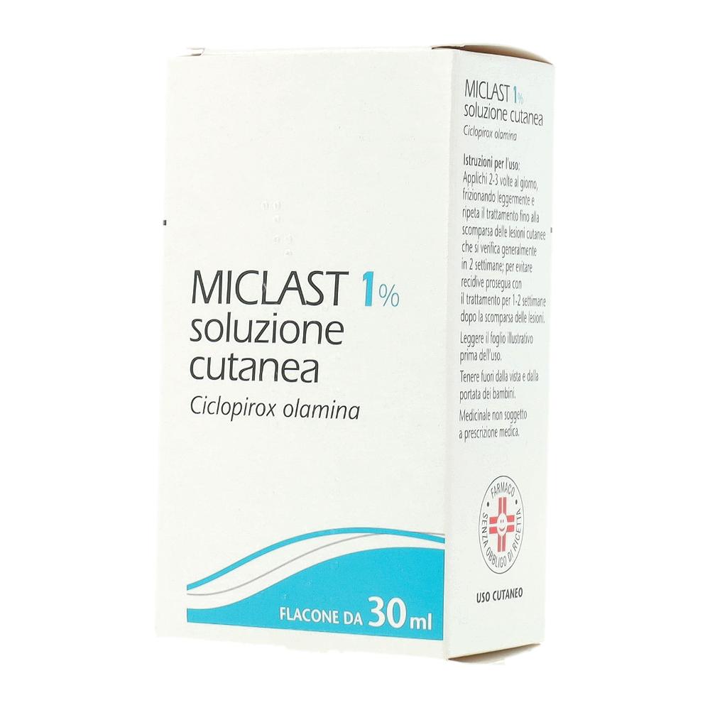 MICLAST*soluz derm 30 ml 10 mg/g