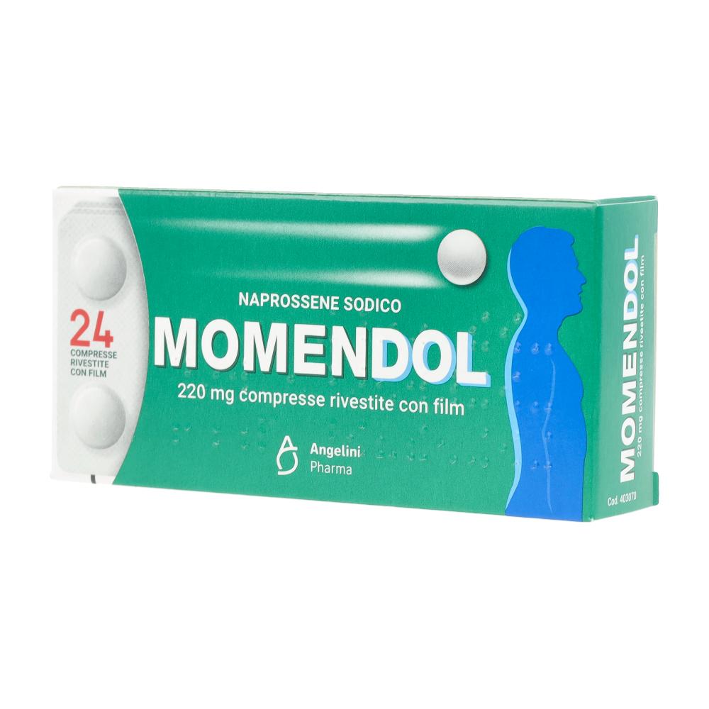 MOMENDOL*24 cpr riv 220 mg