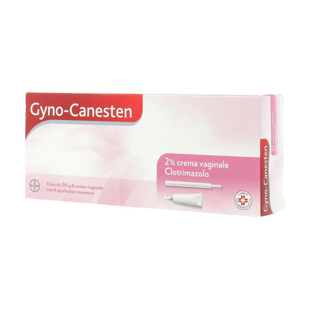 GYNOCANESTEN*crema vag 30 g 2% + 6 applicatori monouso