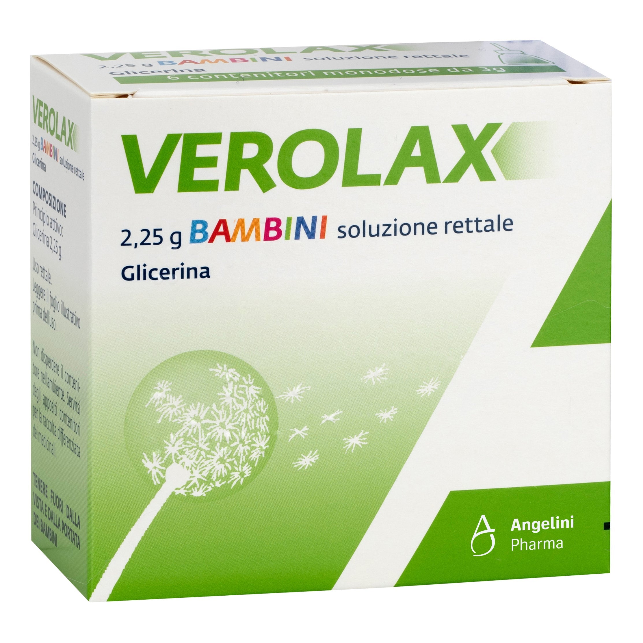 VEROLAX*BB 6 contenitori monodose 2,25 g soluz rett